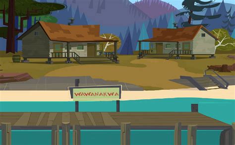 wawanakwa island.